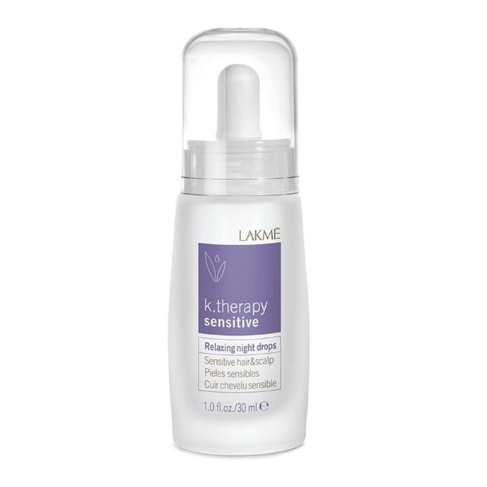 Ночное успокаивающее средство для чувствительной кожи головы Lakme K.Therapy Relaxing Night Drops Sensitive