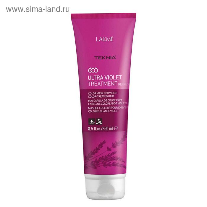 Средство, освежающее цвет фиолетовых оттенков волос Lakme Teknia Ultra Violet Refresh, 250 мл - Фото 1