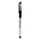 Ручка гелевая 0.5 мм STAFF, резиновый держатель, стержень чёрный - Фото 2