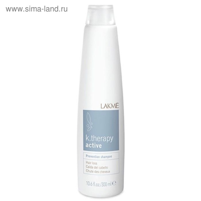 Шампунь Lakme K.Therapy Prevention hair loss, предотвращает выпадение волос, 300 мл - Фото 1