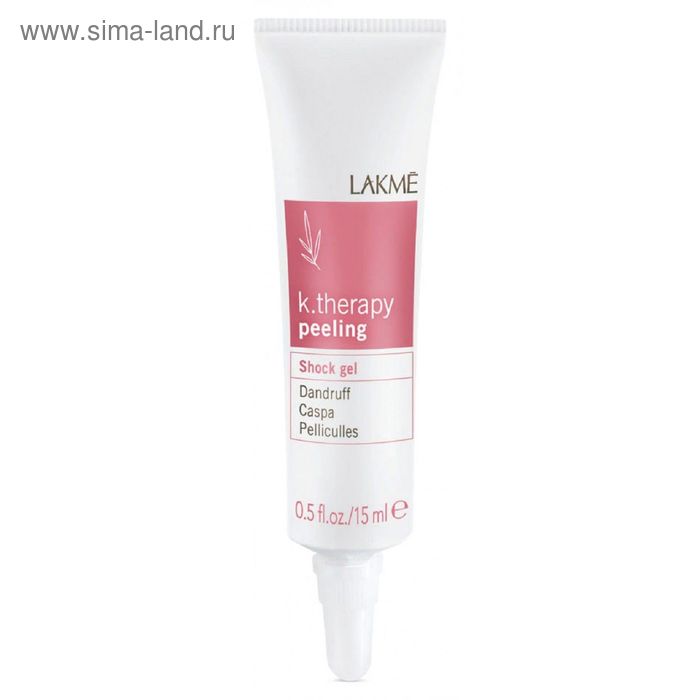 Гель интенсивного воздействия против перхоти Lakme Shock Gel Dandruff, 6 шт. по 15 мл - Фото 1