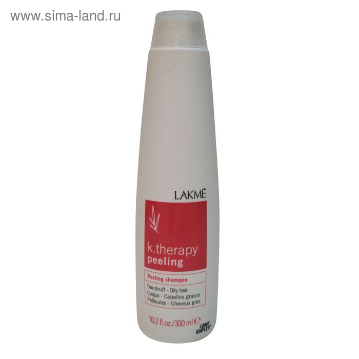 Шампунь против перхоти для жирных волос Lakme K.Therapy Peeling Dandruff Oily Hair, 300 мл - Фото 1