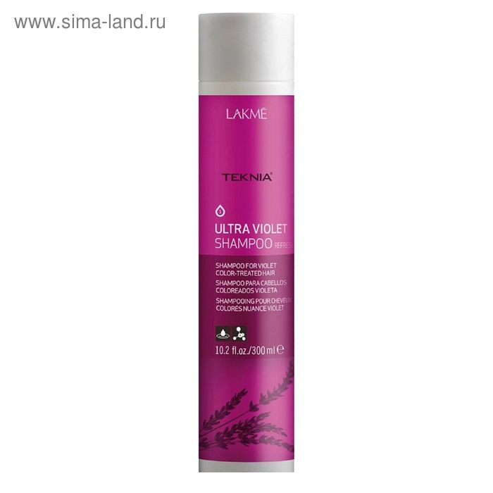 Шампунь, освежающий цвет фиолетовых оттенков волос Lakme Teknia Ultra Violet Treatment, 300 мл - Фото 1