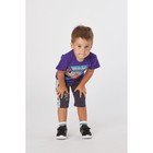 Футболка для мальчика, рост 104 см, цвет фиолетовый - Фото 4