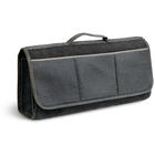 Органайзер в багажник AUTOPROFI TRAVEL ORG-20 BK, ковролиновый, 50х13х20см, цвет чёрный - фото 162968