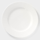 Тарелка обеденная Wilmax Stella Pro, d=27 см, фарфор, белая - Фото 2