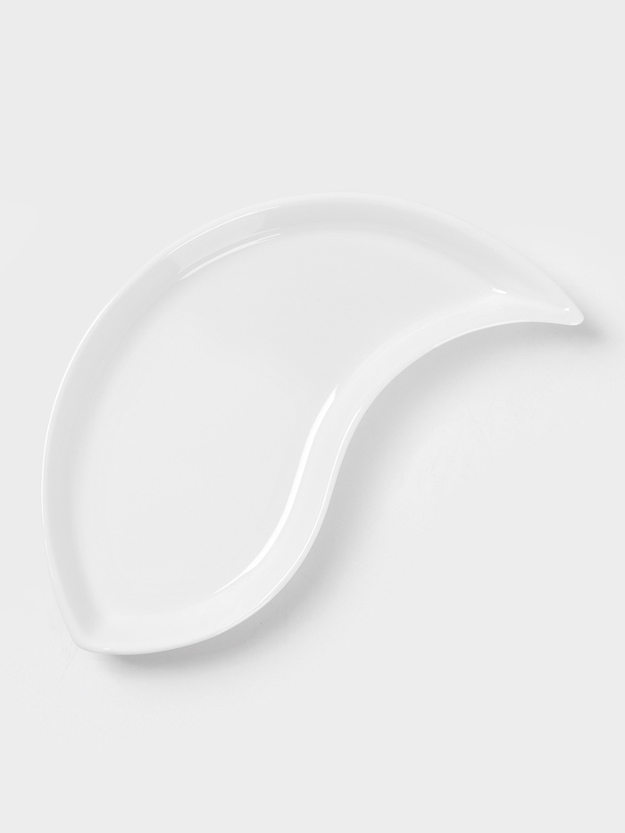 Блюдо Wilmax, 23×12 см, фарфор, белое - Фото 1