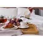 Чайная пара Wilmax, 2 предмета: чашка 170 мл, блюдце d=12.7 см, фарфор, белая - Фото 4