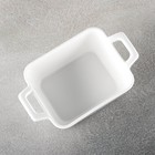 Форма для запекания фарфоровая Wilmax, 15×9.5 см, цвет белый - Фото 2