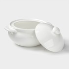 Горшок для запекания Wilmax, 350 мл, фарфор, белый - Фото 3