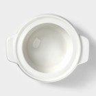 Горшок для запекания Wilmax, 350 мл, фарфор, белый - Фото 2