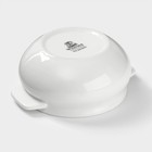 Горшок для запекания Wilmax, 350 мл, фарфор, белый - Фото 5