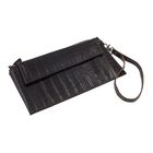 Портмоне женское, отдел для купюр, для монет, для кредитных карт, внешний карман, цвет тёмно-коричневый - Фото 1