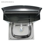 Умывальник TUNDRA, с ЭВН, нержавеющая мойка, 1250 Вт, 17 л, цвет серебро - Фото 4