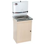 Умывальник TUNDRA, с ЭВН, нержавеющая мойка, 1250 Вт, 17 л, ЛДСП, белый - Фото 1