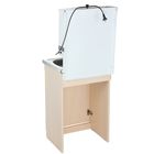 Умывальник TUNDRA, с ЭВН, нержавеющая мойка, 1250 Вт, 17 л, ЛДСП, белый - Фото 3