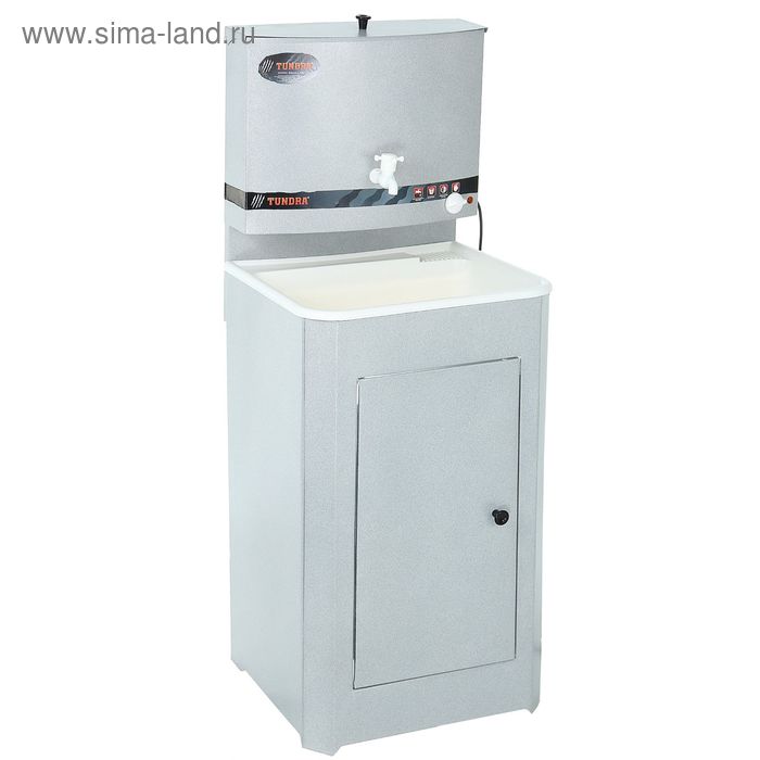 Умывальник TUNDRA, с ЭВН, пластиковая мойка, 1250 Вт, 17 л, цвет аквамикс - Фото 1