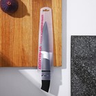 Нож кухонный с антиналипающим покрытием Доляна «Супер-блэк», лезвие 9 см, цвет чёрный - Фото 3