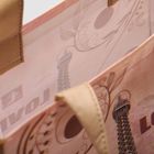 Сумка хозяйственная, отдел без молнии, цвет бежевый - Фото 5