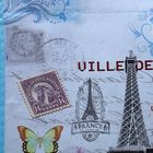 Сумка хозяйственная "Города", 1 отдел, цвет голубой - Фото 4