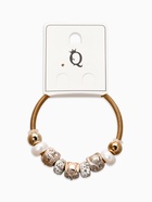 Браслет жемчуг «Марджери» сова, цвет белый в золоте, d=6.5 см - Фото 4