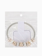 Браслет жемчуг «Марджери» сова, цвет белый в серебре, d=6.5 см - Фото 7