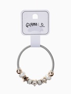 Браслет с шармами «Марджери. Жемчуг и звёзды», d=6.5 см, белый в серебре - Фото 6