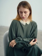 Колье «Жемчужное ассорти» воротничок ажур, шар №2,4,6, белое, L= 36 см - Фото 9