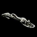 Сувенир кошельковый металл "Мышонок на ложке" 3х0,6 см - Фото 1
