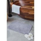Коврик для ванной прямоугольный Доляна «Пушистик», 50×80 см, цвет серый - Фото 6