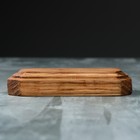 Подставка-подиум деревянная, 80 х 90 х 15 мм, массив дуб - Фото 4
