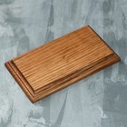Подставка-подиум деревянная, 135 × 75 × 15 мм, массив дуба - Фото 2
