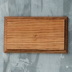 Подставка-подиум деревянная, 135 × 75 × 15 мм, массив дуба - Фото 3