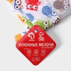 Рукавица для горячего Доляна «Совы», силикон, 28×19 см - Фото 6