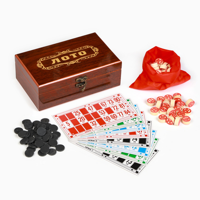 Русское лото, настольная игра «Подарочное», 12.5×20 см