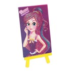 Алмазная мозаика с частичным заполнением на подставке для детей «Самая классная», 10×15 см - Фото 4