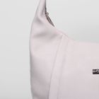 Сумка женская на молнии, 1 отдел, 2 наружных кармана, цвет серый - Фото 4