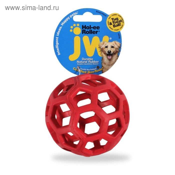 Игрушка для собак J.W. - Мяч сетчатый, каучук, очень большая - Фото 1