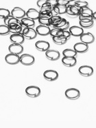 Кольцо соединительное 0.6×5 мм (набор 50 г, ± 950 шт.) СМ-973, серебристо-серый - Фото 5