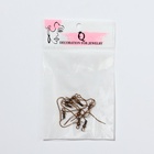 Швензы для сережек-крючки с бусиной (набор 5 пар), цвет чернёная медь - Фото 4