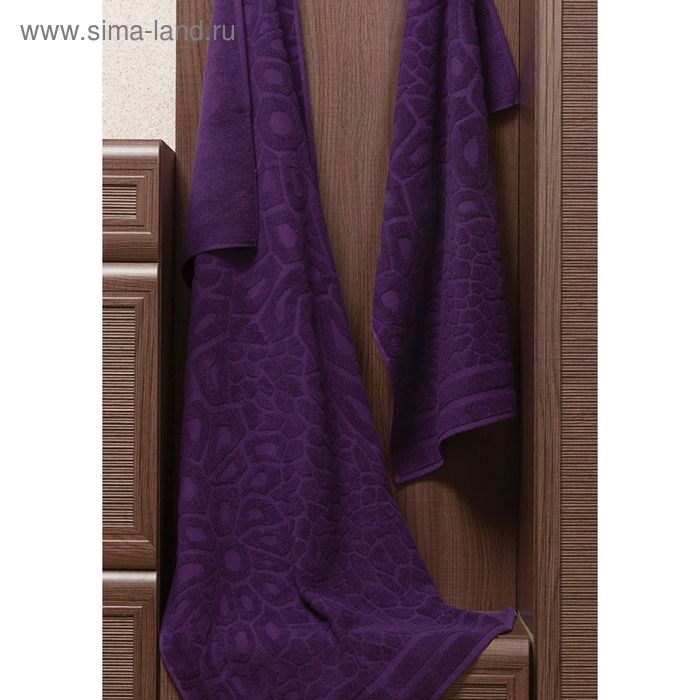 Полотенце Vitra, размер 50 × 90 см, цвет фиолетовый - Фото 1