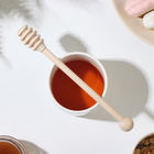 Ложка для мёда, дерево алтайская берёза, 20×3 см - Фото 2