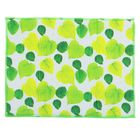 Коврик для сушки посуды Доляна «Зелёные листья», 30×40 см, микрофибра - Фото 1