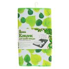 Коврик для сушки посуды Доляна «Зелёные листья», 30×40 см, микрофибра - Фото 3