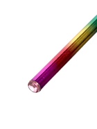 Карандаш чернографитный, НВ, заточенный, корпус радуга, голография, со стразой 1963299