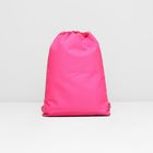 Мешок для обуви на молнии "Кошки", наружный карман, цвет розовый - Фото 3