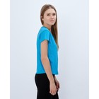 Спортивная футболка ONLITOP Summer размер 42-44, цвет синий - Фото 2