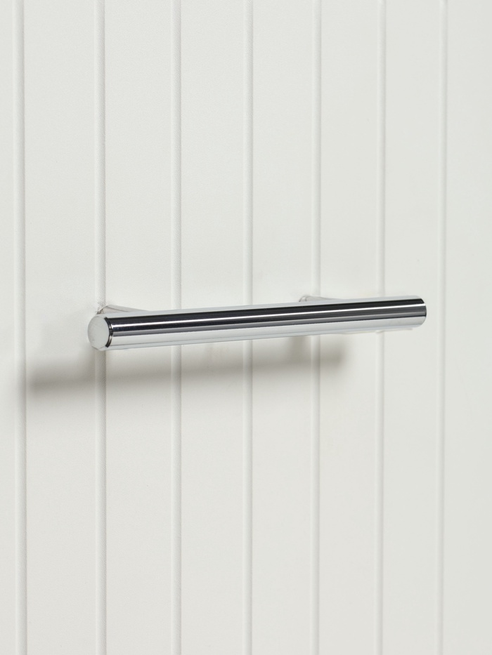 Ручка рейлинг ТУНДРА BISTRO, d=12 мм, м/о 96 мм, цвет хром - Фото 1