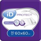 Пелёнки одноразовые впитывающие iD Protect, размер 60x60, 30 шт. - фото 317970672