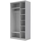 Шкаф-купе Хит-23-12-11, 1200×620×2300 мм, ЛДСП, цвет дуб молочный  (артикул 2306447)  большой выбор товаров оптом и в розницу по низким ценам с доставкой